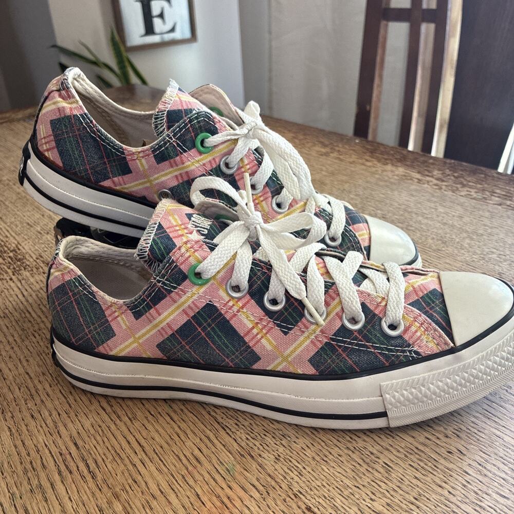 Converse All Star Low Top Canvas Shoes Women’s 8 Men’s 6 Canvas Sneakers - Picture 2 of 14